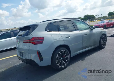 2025 BMW X3 30 xDrive из США, поврежденный, VIN 5UX53GP07S9Y78730